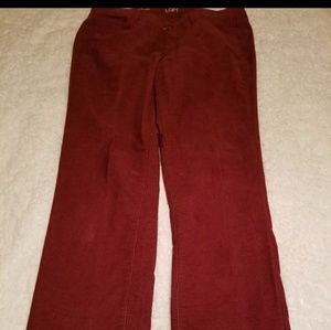 LOFT: Ann Taylor (Preowned) STRAIGHT LEG/SIZE 12